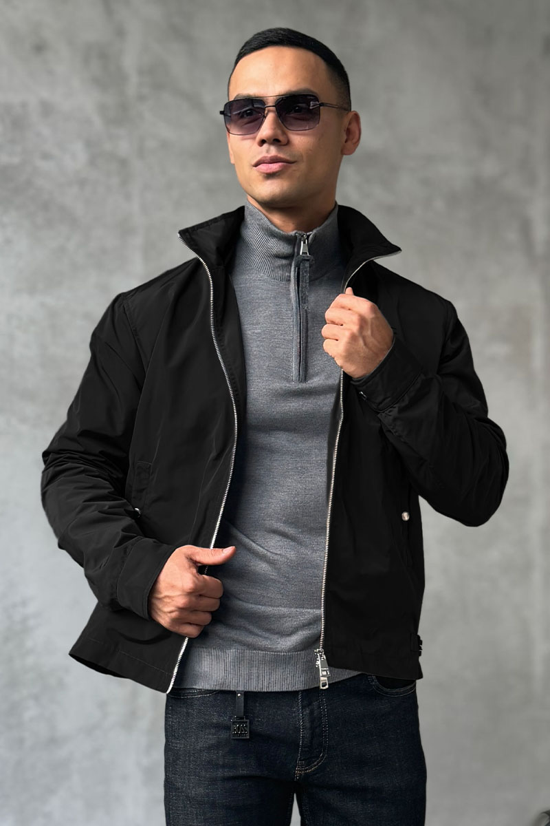 Burberry Мужская ветровка чёрного цвета 