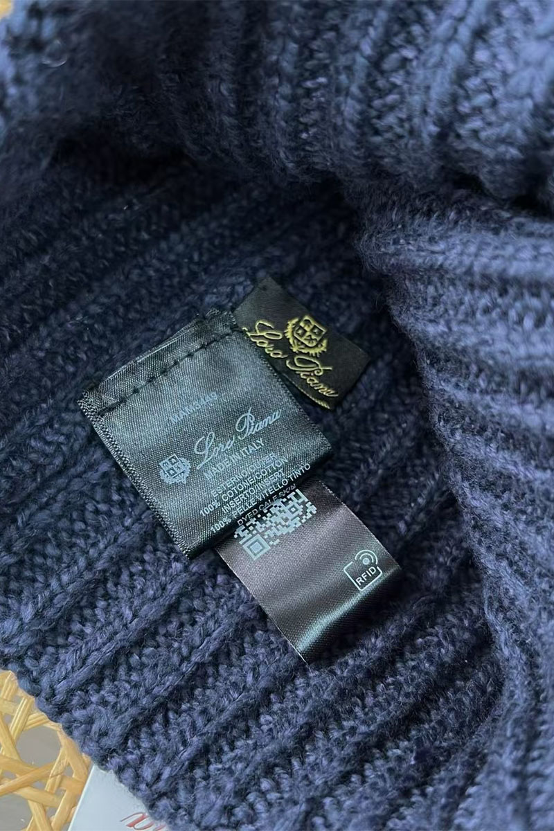 Loro Piana Мужская шапка Niseko Premium - Blue 