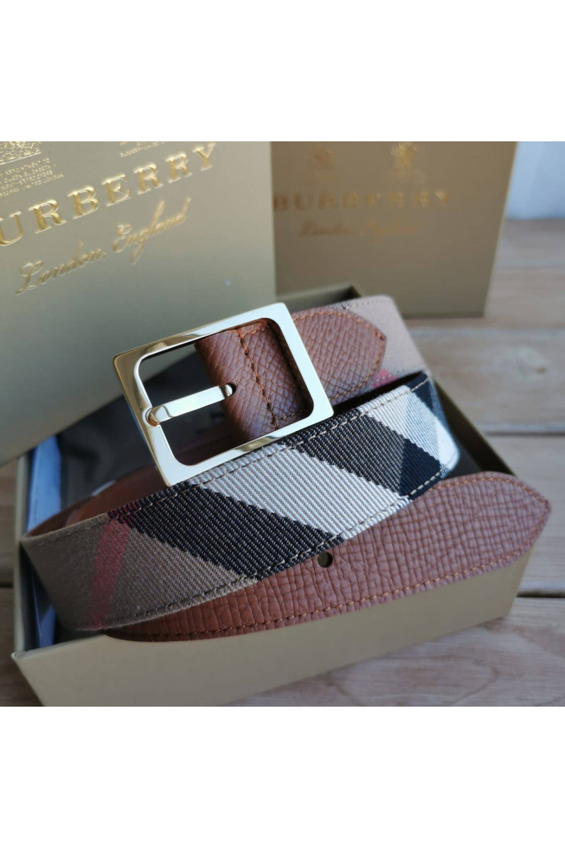 Burberry Кожаный ремень (ширина 3 см)