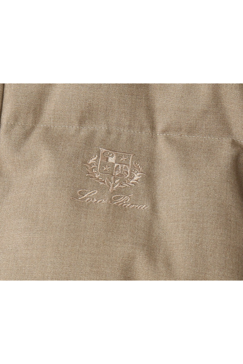 Loro Piana Мужской бежевый пуховик premium