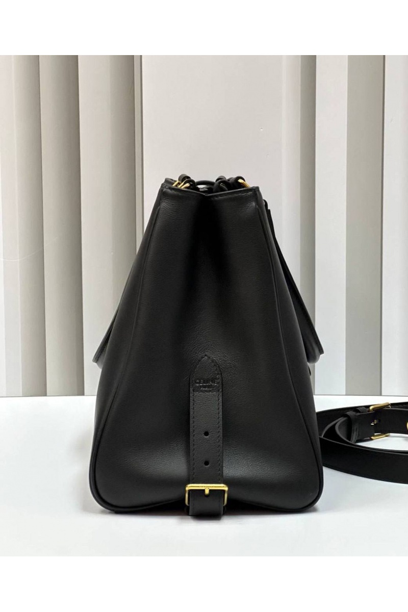 Celine Женская сумка Appoline Medium Premium 37.5x22x16 см - Black