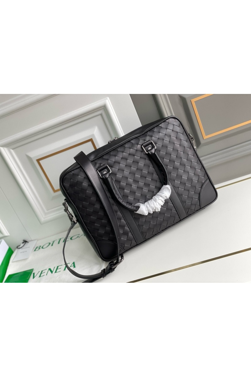 Bottega Veneta Кожаный портфель Premium 37x27x6 см