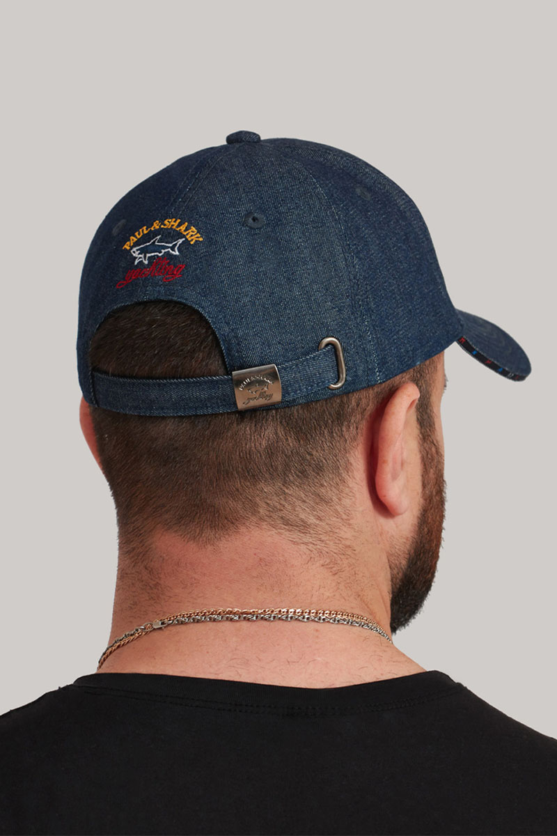 Paul & Shark Мужская синяя бейсболка logo-embroidered