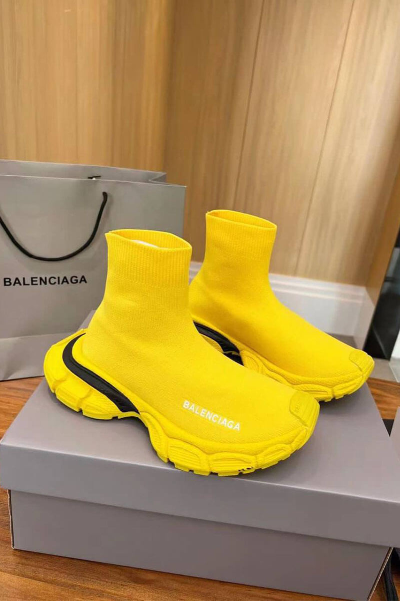 Balenciaga Женские кроссовки жёлтого цвета 