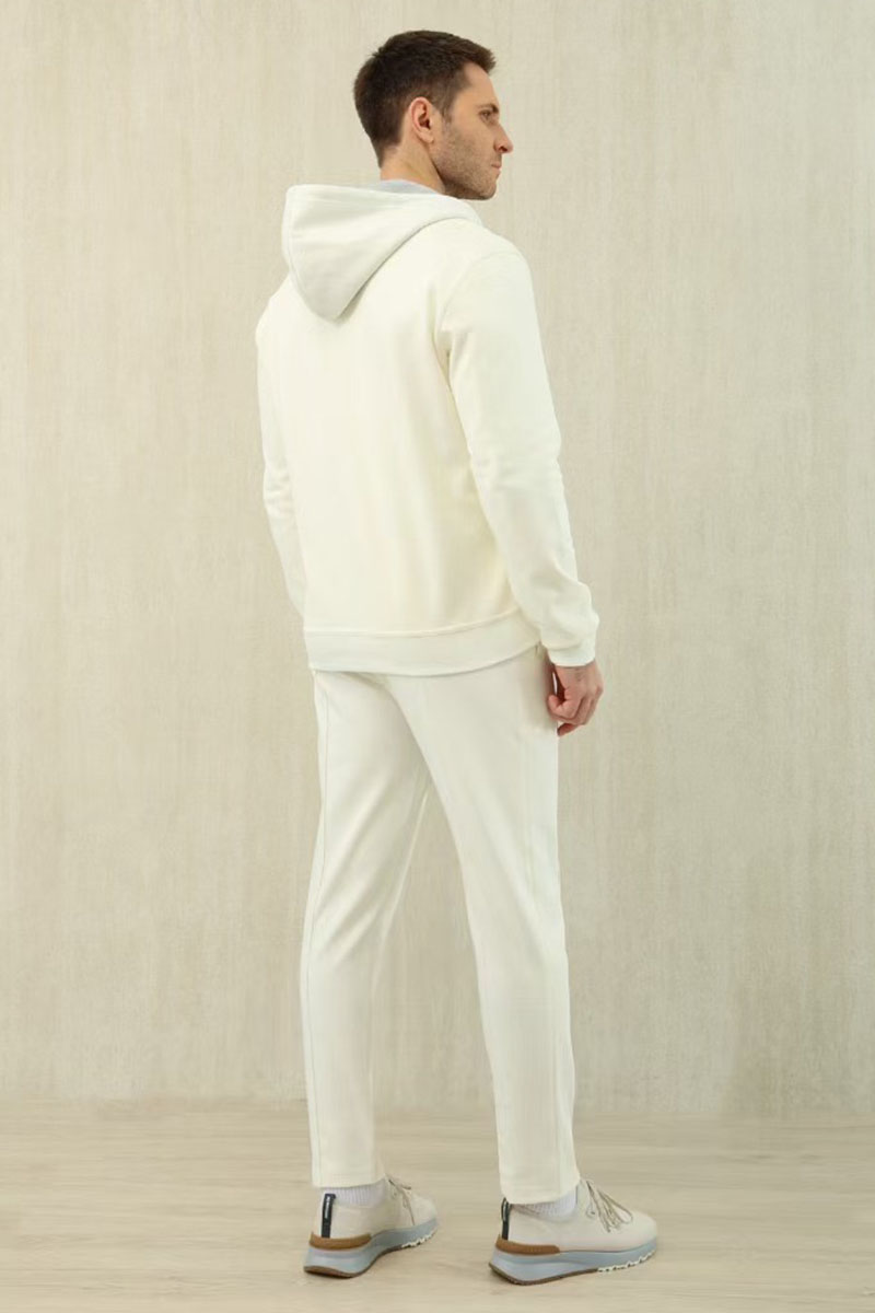 Designer Кофта на молнии Premium - White