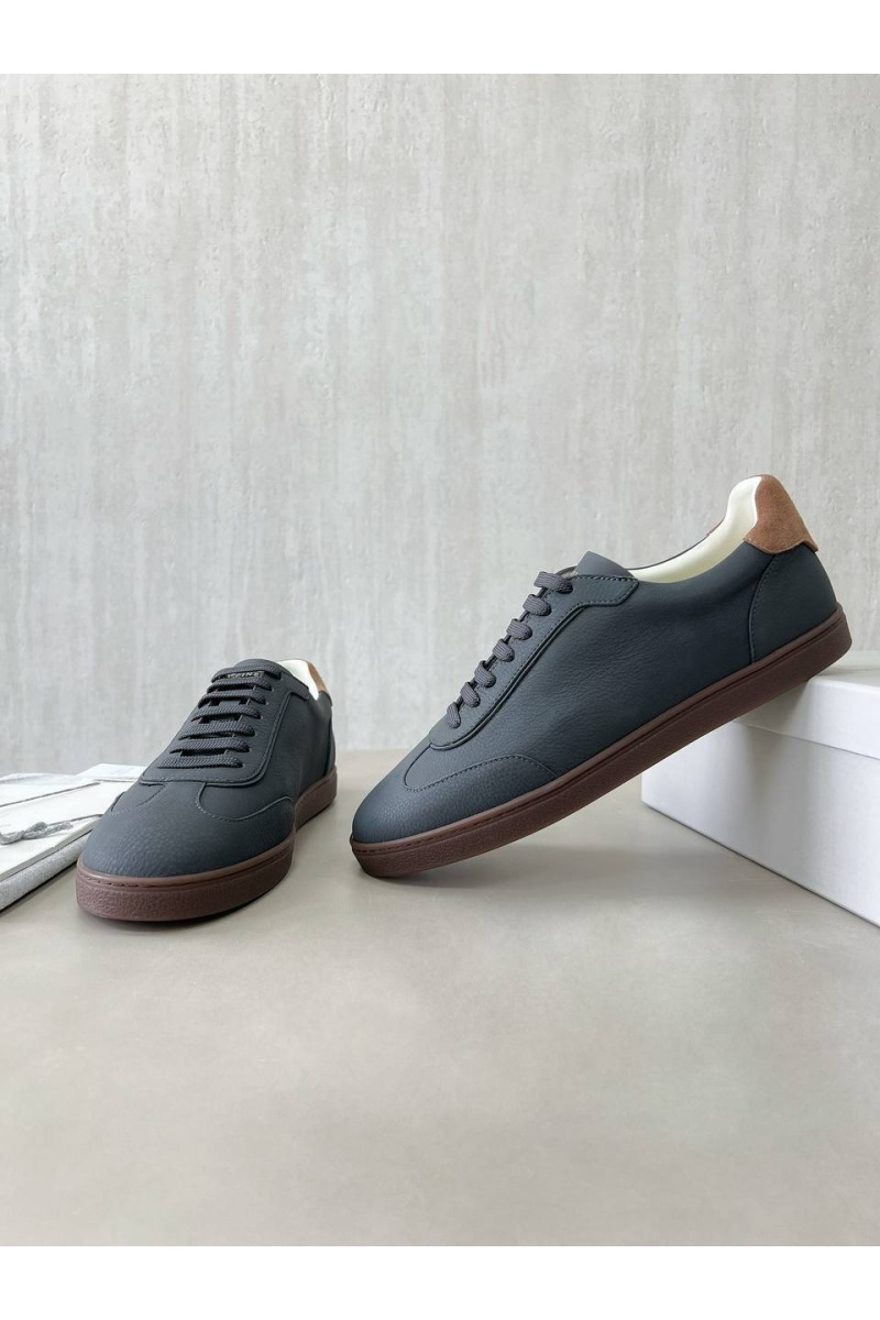 Designer Мужские кожаные кроссовки Premium