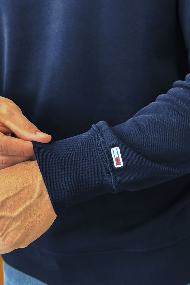 Tommy Hilfiger Синий свитшот logo-print 
