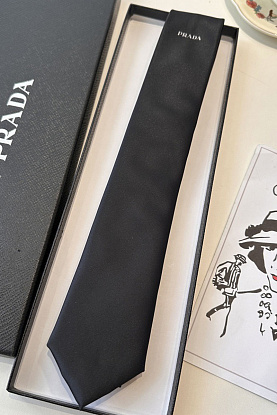 Галстук premium 150x7 см - Black