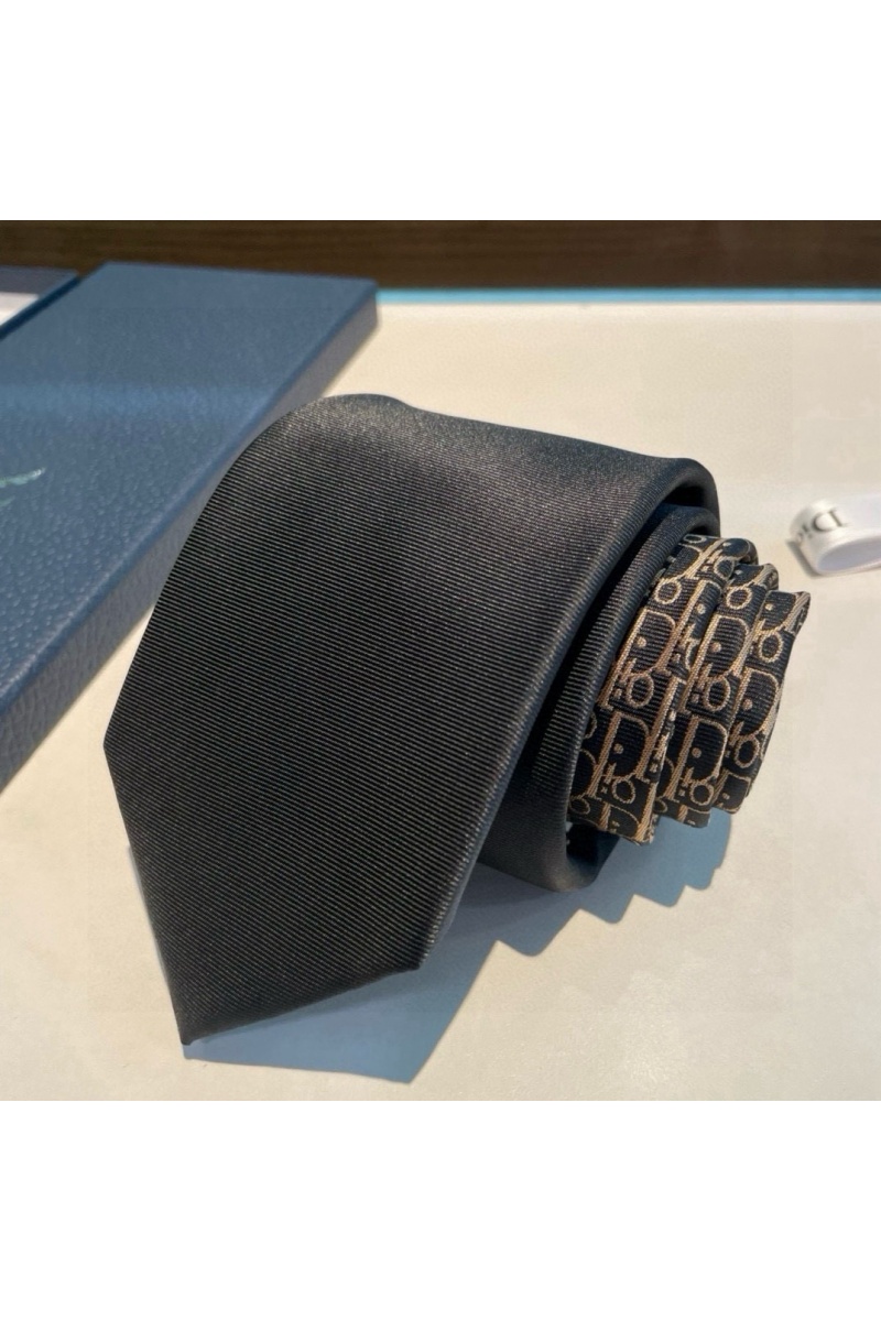 Dior Галстук Oblique premium - Black