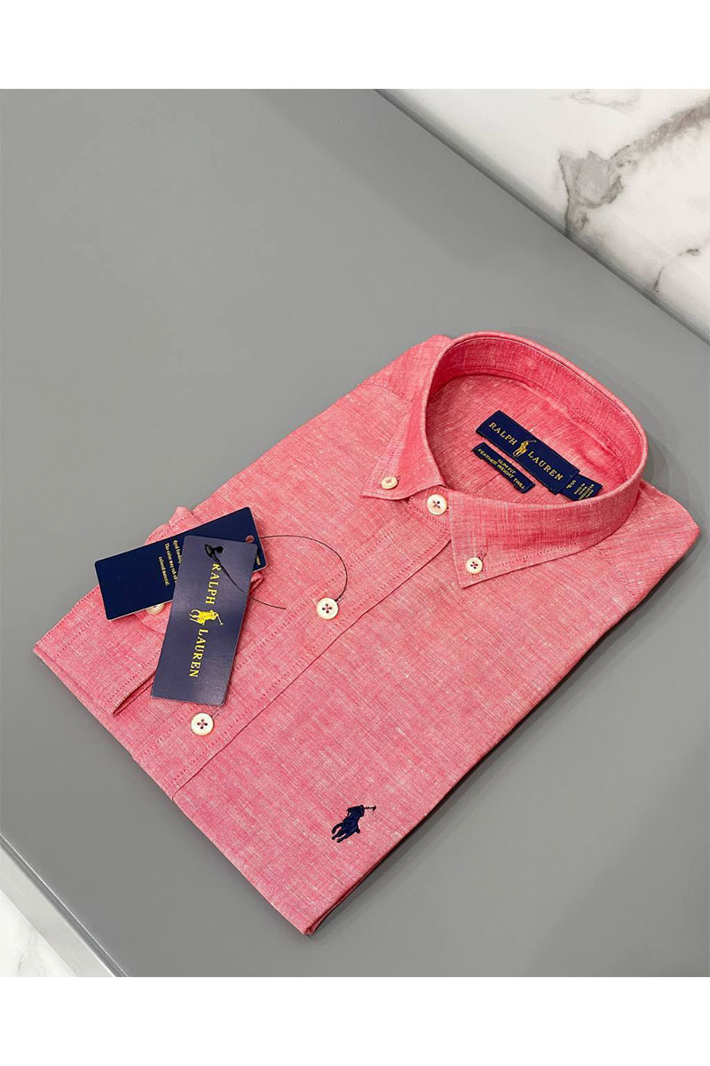 Polo Ralph Lauren Красная рубашка logo-embroidered