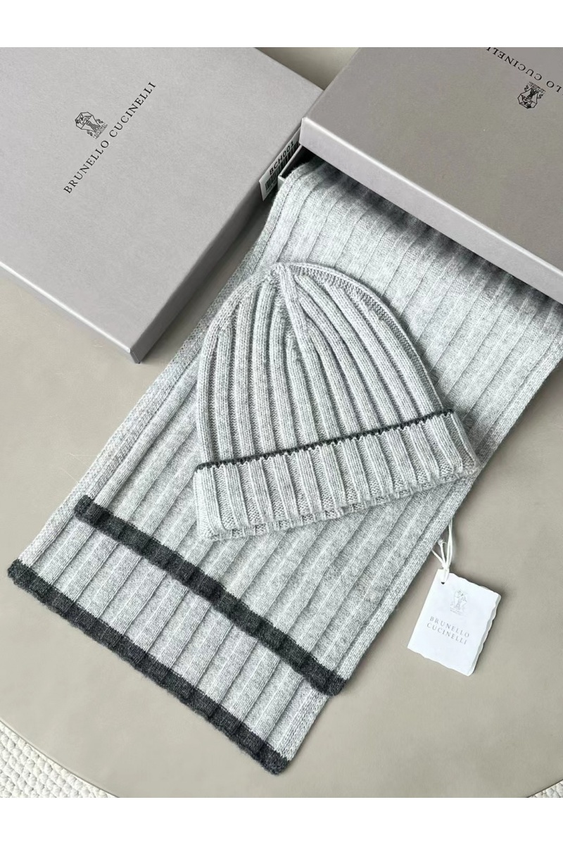 Designer Кашемировая шапка Premium - Grey