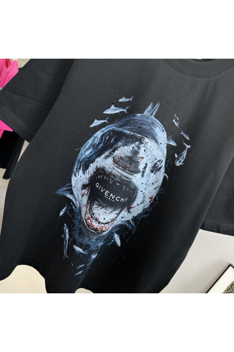 Givenchy Чёрная оверсайз футболка Premium