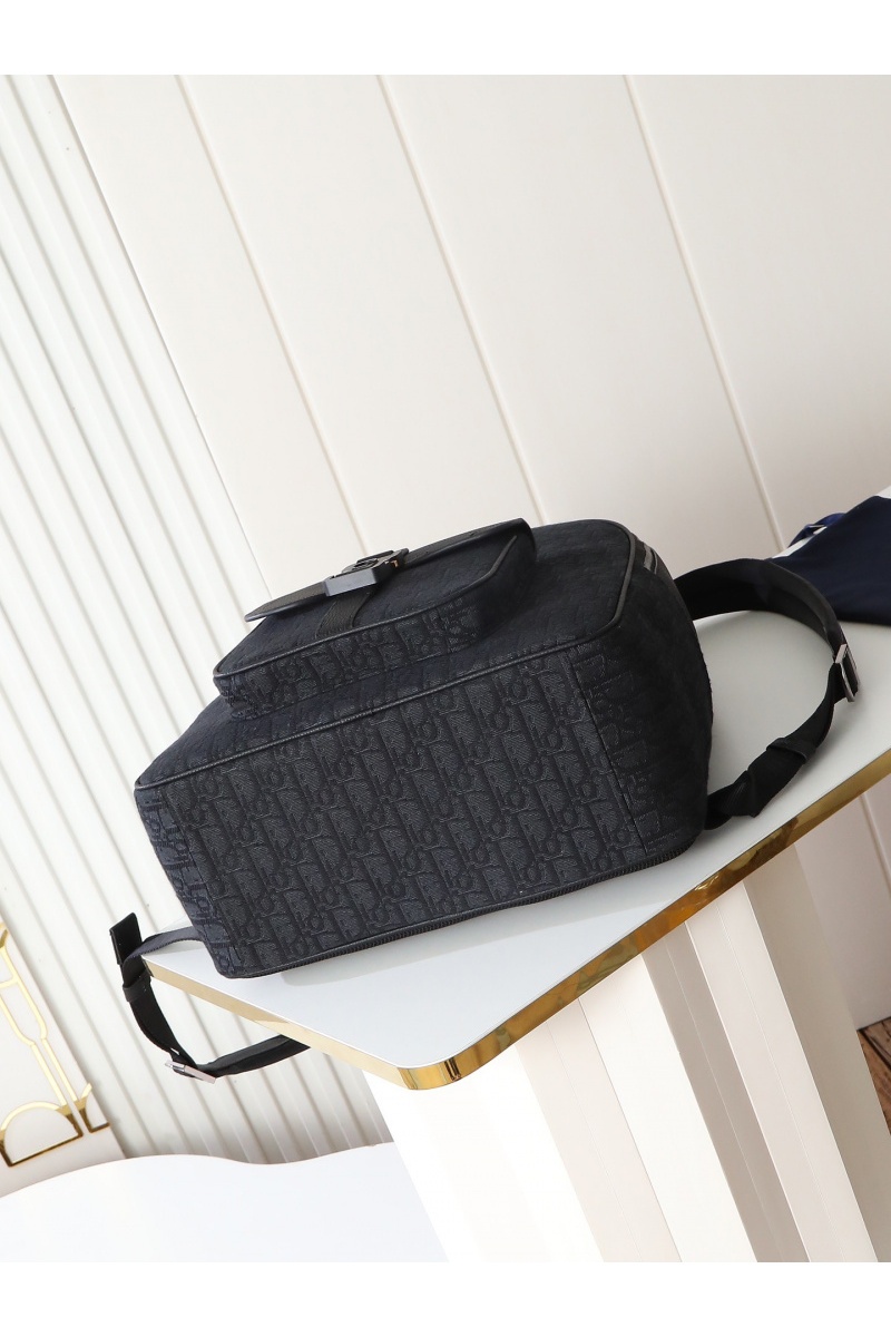 Dior Текстильный рюкзак Oblique Premium 43.5x33x19.5 см
