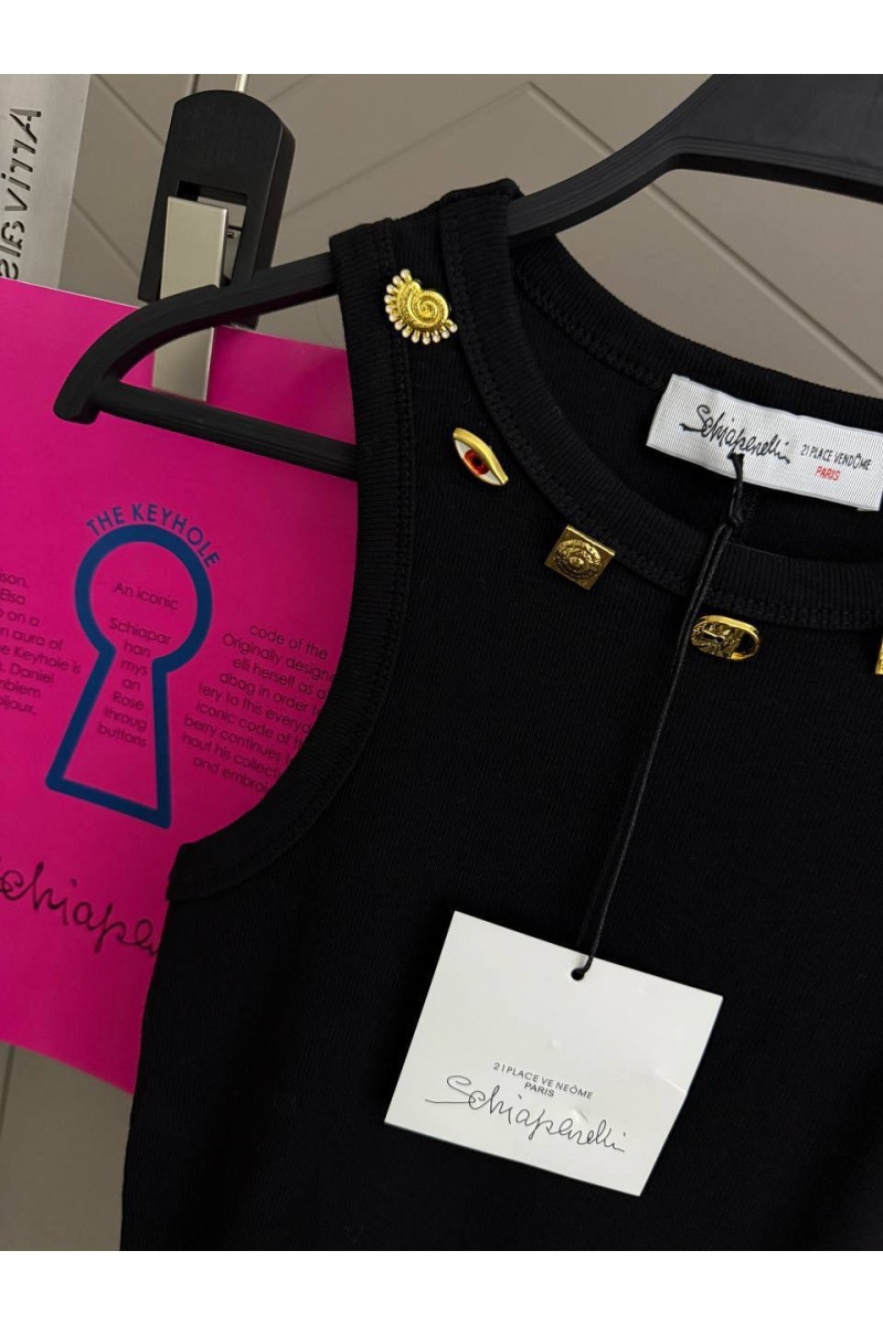 Schiaparelli Женская майка premium - Black