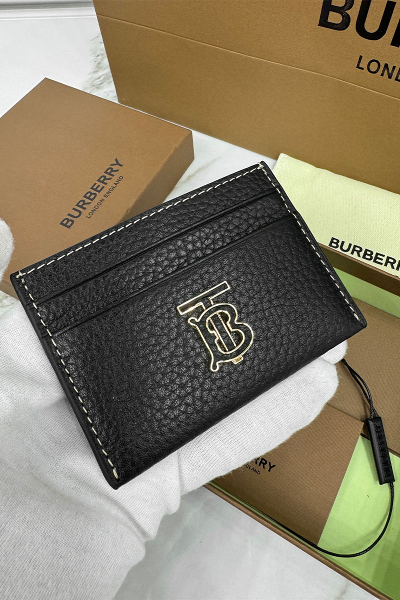 Burberry Кожаный кардхолдер Premium 10x7 см