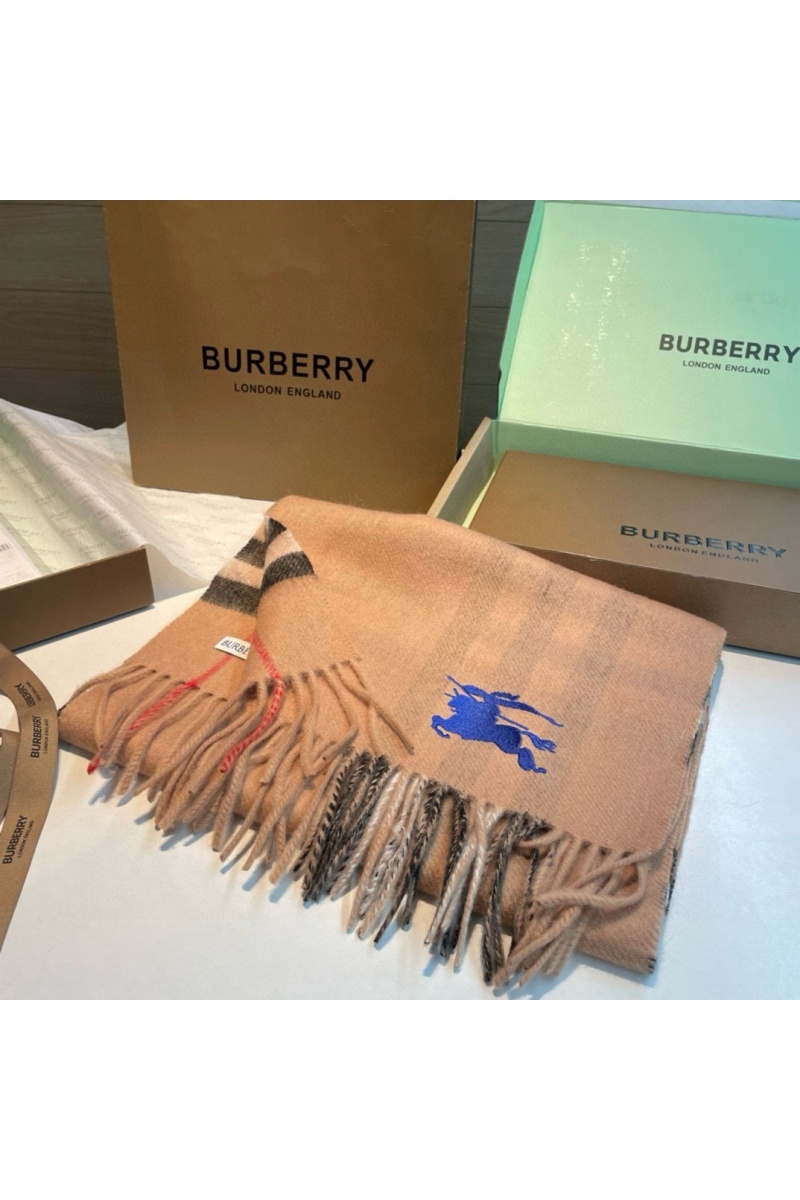 Burberry Шарф Check premium 182x30 см - Chestnut
