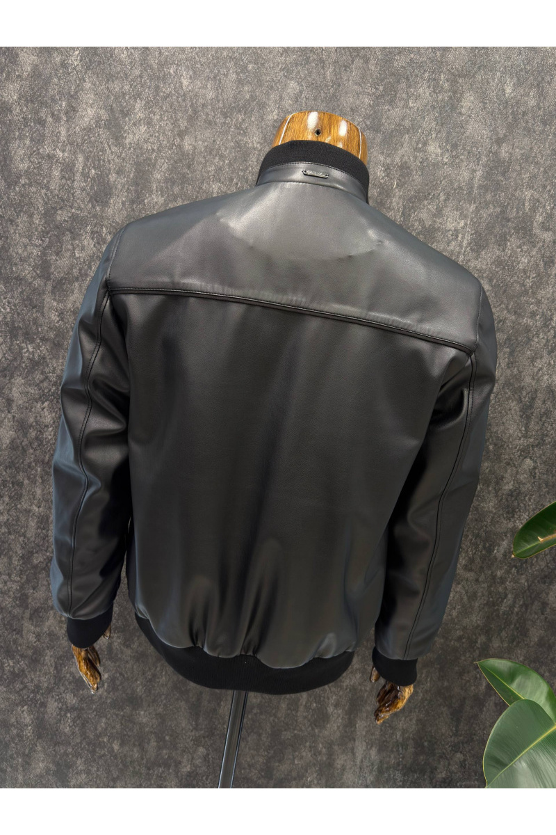 Loro Piana Мужская кожаная куртка 