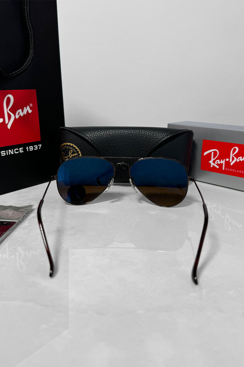 Ray Ban Солнцезащитные очки Aviator Large Metal - Brown