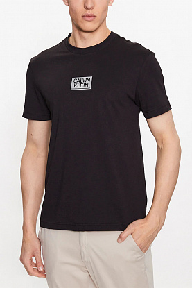 Мужская чёрная футболка Gloss Stencil Logo 