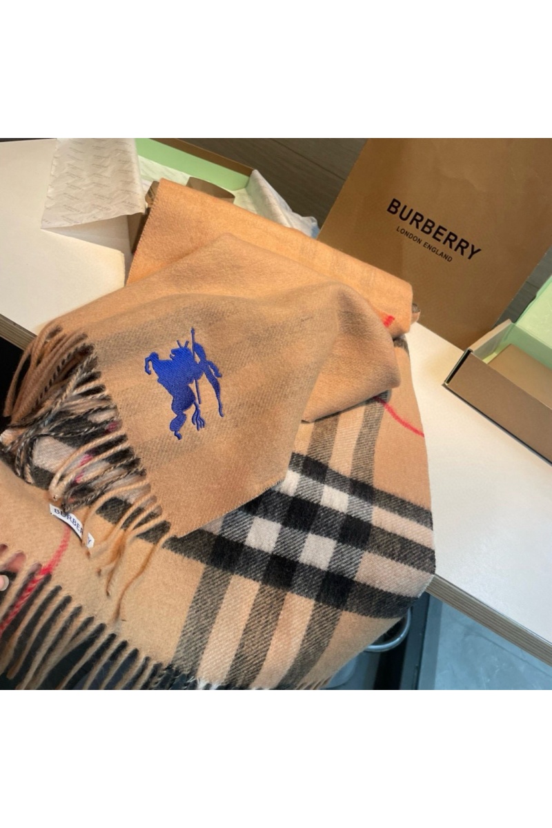Burberry Шарф Check premium 182x30 см - Chestnut