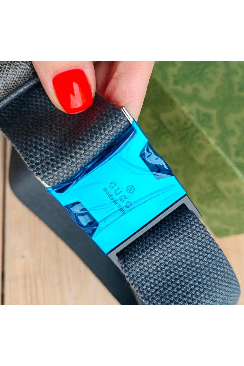 Gucci Сумка на пояс Interlocking G 23x12x2.5 см - Black