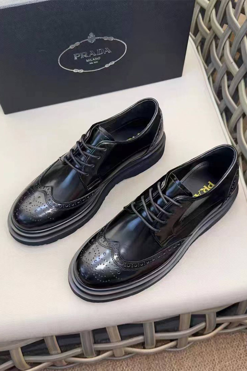 Prada Лакированные ботинки premium - Black