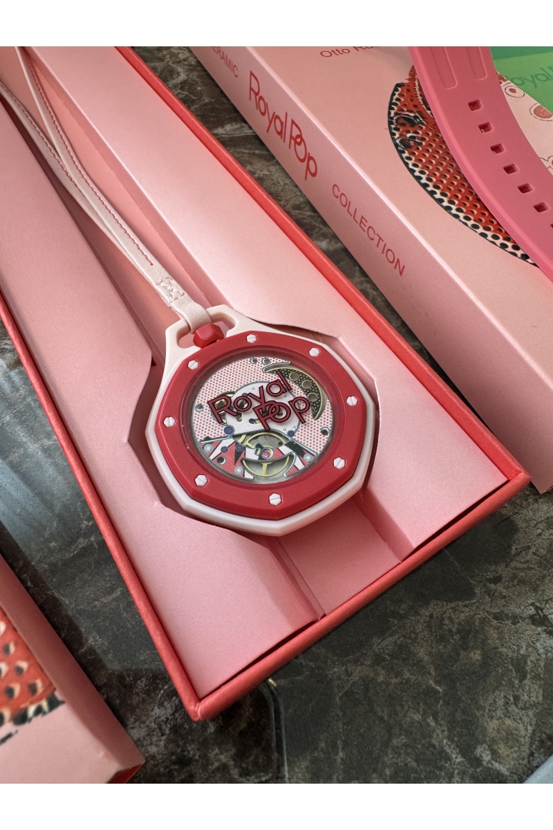 Designer Clothing Часы Audemars Piguet × Swatch Royal Pop Otto Rosso premium 