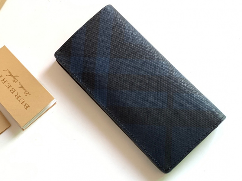 Burberry Кожаный бумажник Premium 19x10x2.5 см