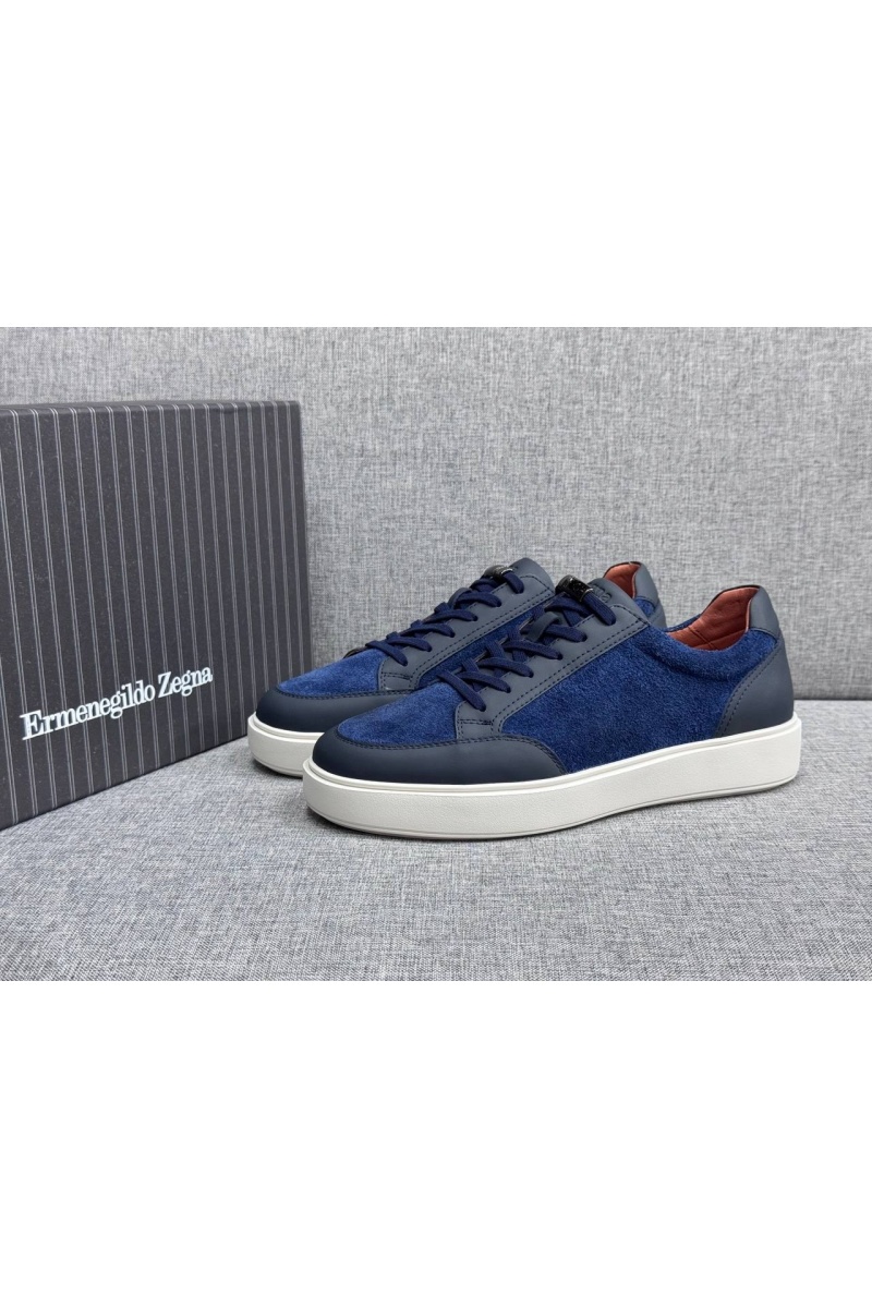 Zegna Комбинированные кроссовки 