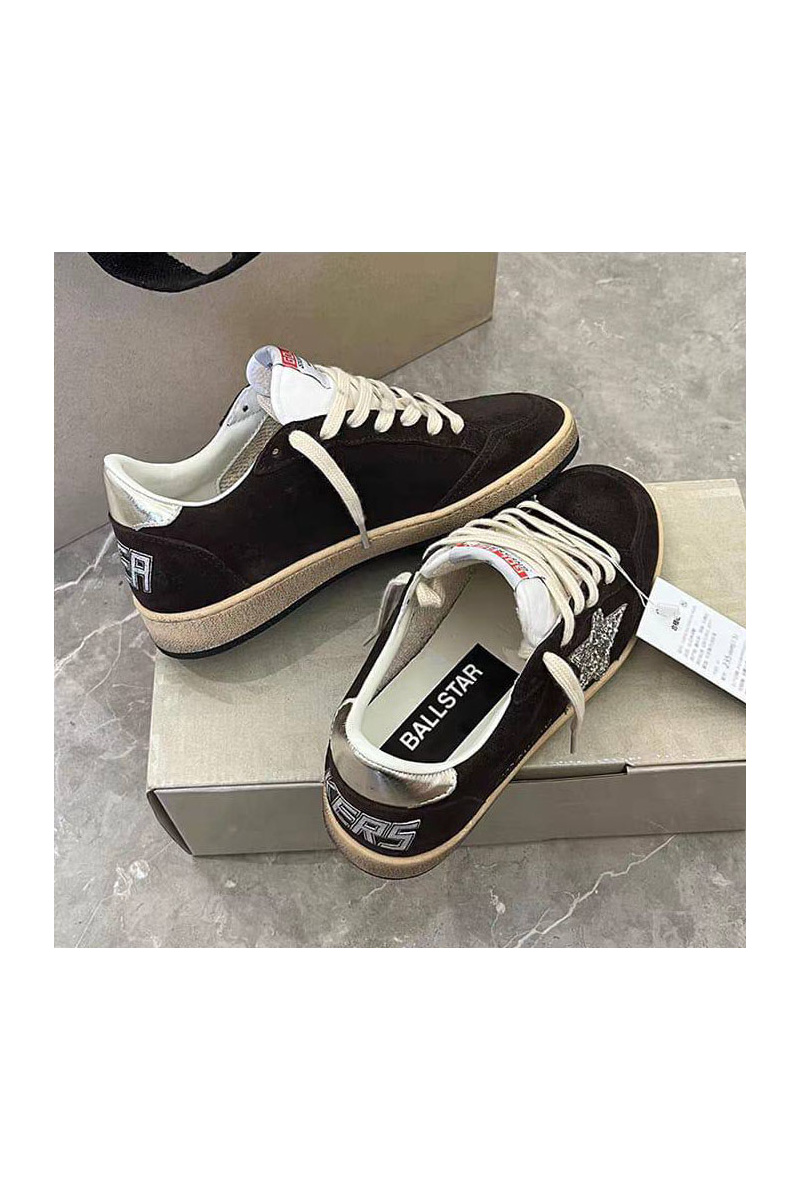 Designer Clothing Женские кожаные кроссовки Golden Goose Ball Star premium