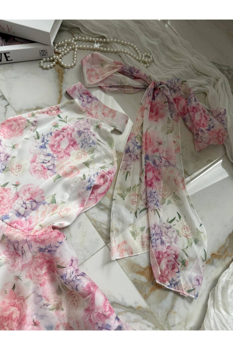 Zimmermann Женское платье с бантом Zimmermann розового цвета