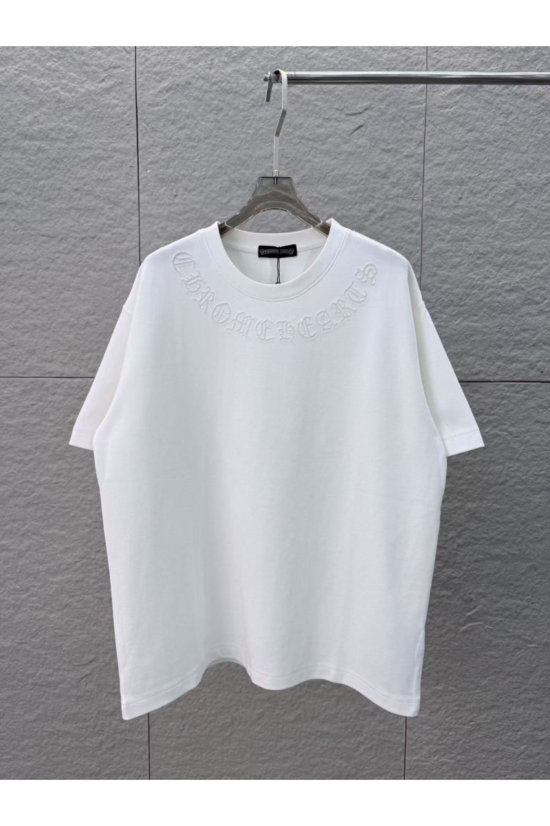 Chrome Hearts Белая оверсайз футболка premium