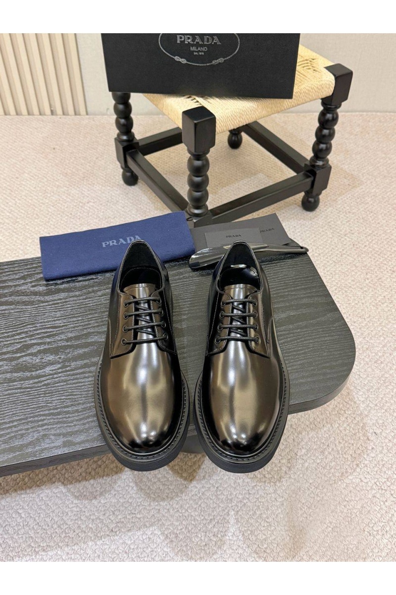 Prada Лакированные ботинки premium - Black