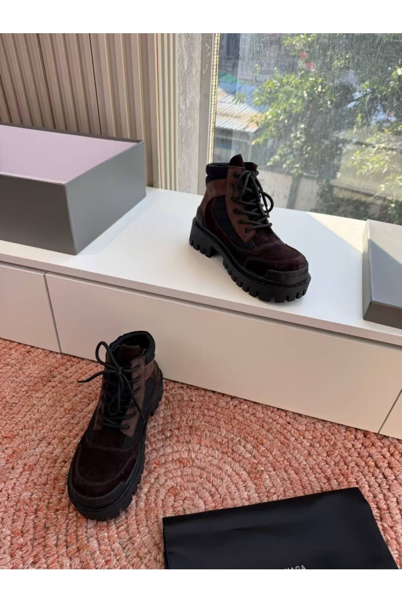 Balenciaga Женские ботинки Combat Strike Low premium