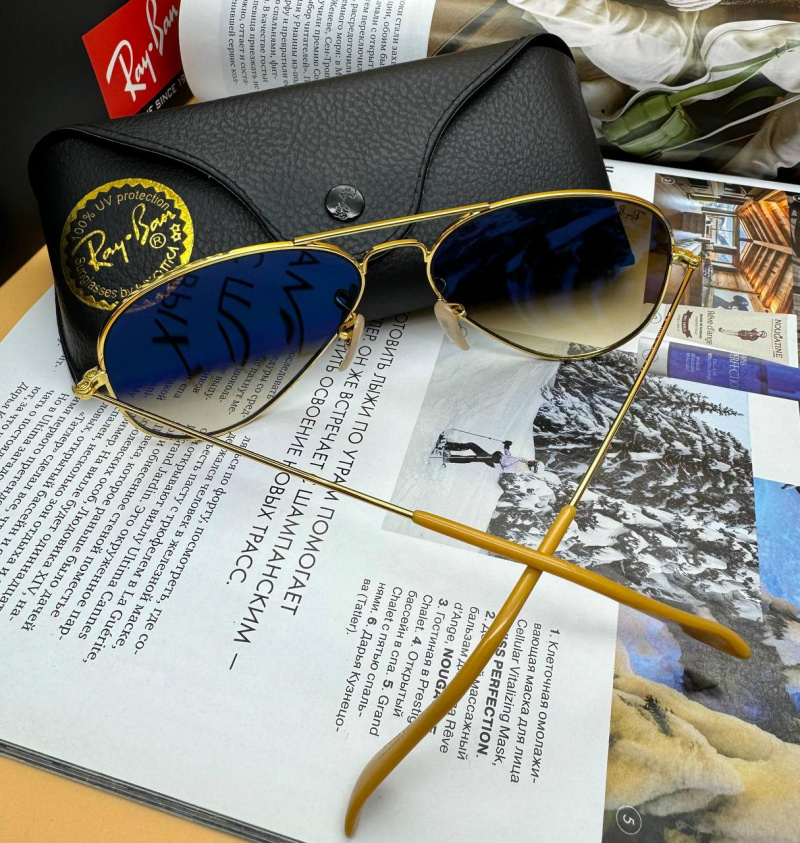 Ray Ban Солнцезащитные очки Aviator Large Metal