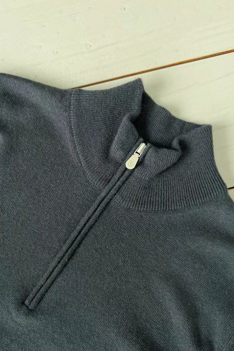 Designer Кашемировый свитер Premium - Black Grey
