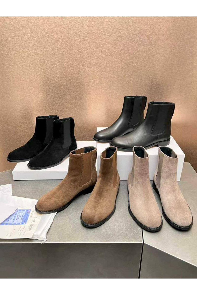 Designer Clothing Женские кожаные сапоги The Row