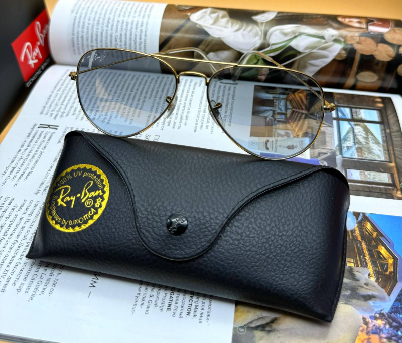Ray Ban Солнцезащитные очки Aviator Large Metal