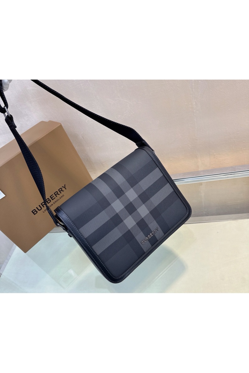 Burberry Кожаная сумка Alfred Premium 25.5x21.5x6.5 см