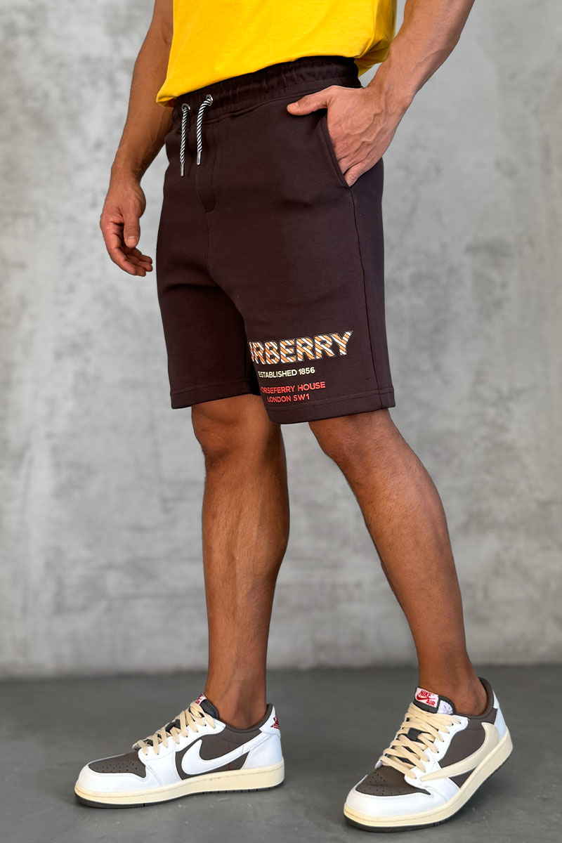 Burberry Мужские шорты Horseferry logo - Brown