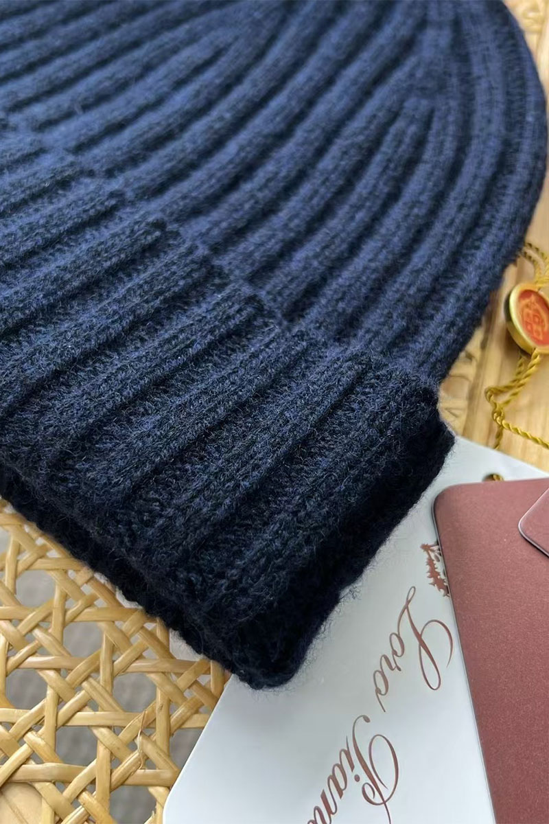 Loro Piana Кашемировая шапка Premium - Navy