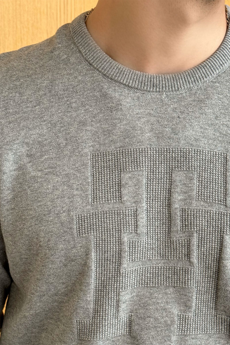 Tommy Hilfiger Мужской джемпер серого цвета
