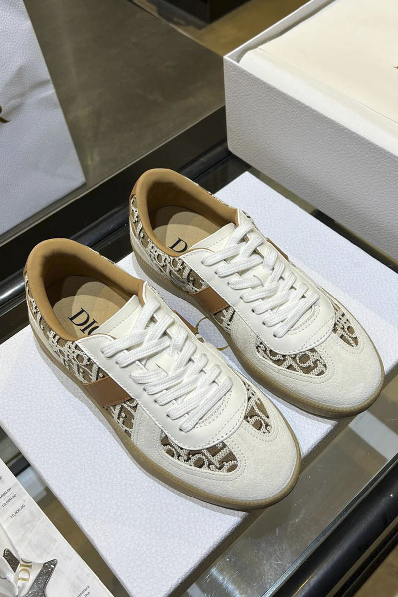 Dior Женские кроссовки Dribble Low-Top premium