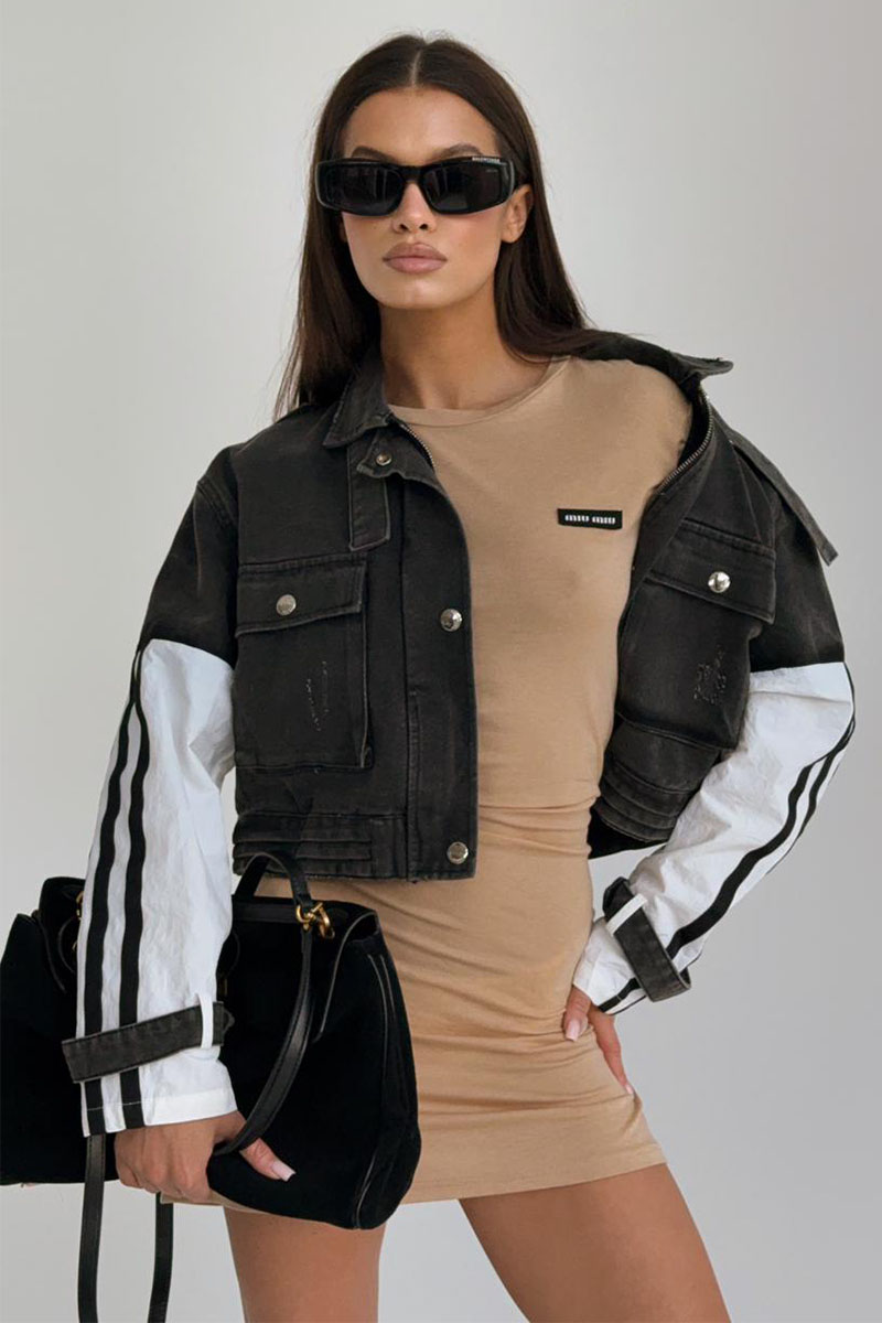 Balenciaga Женская джинсовая куртка 