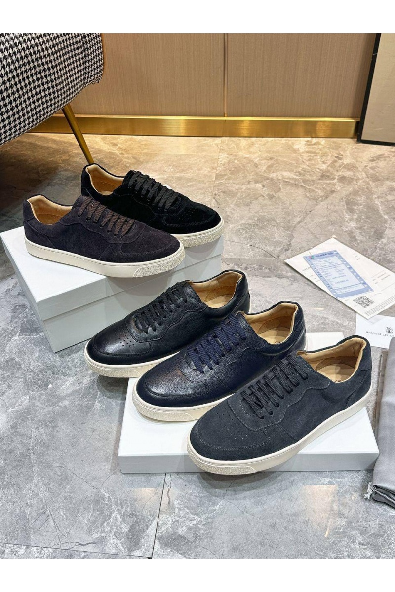 Designer Мужские замшевые кроссовки - Blue