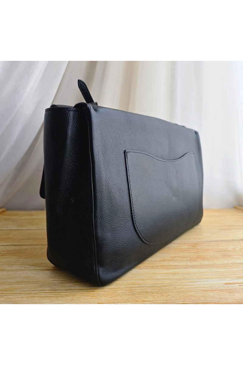 Chаnеl Кожаная сумка Maxi Flap 38x23 см
