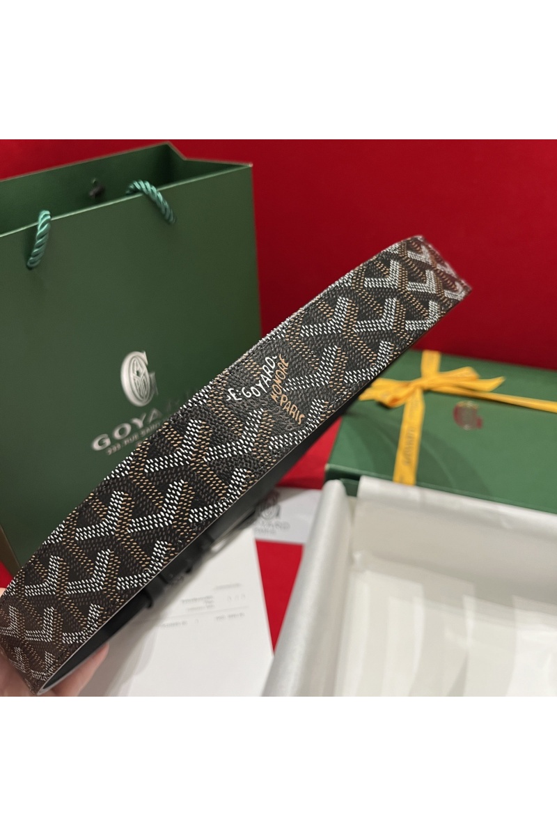 Designer Clothing Кожаный ремень Goyard Florida Goyardine premium 