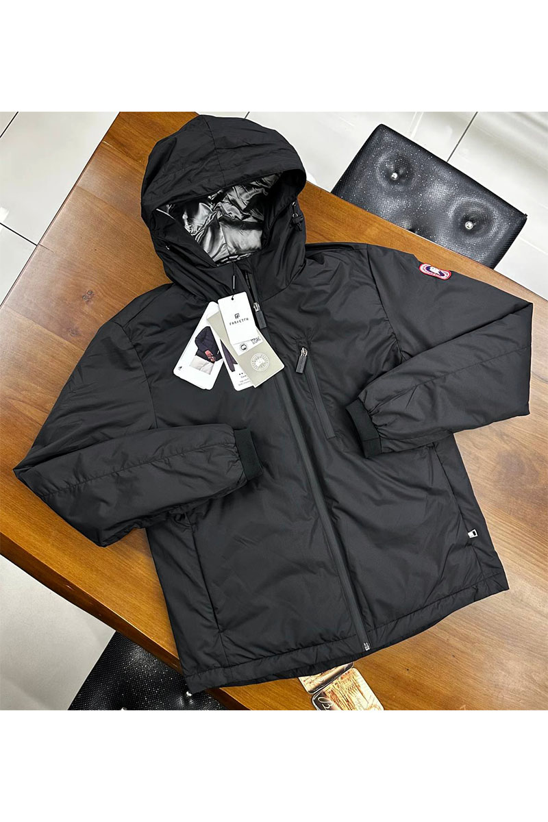 Canada Goose Куртка чёрного цвета Lodge 