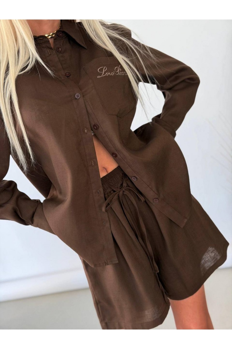 Zimmermann Коричневый женский костюм premium