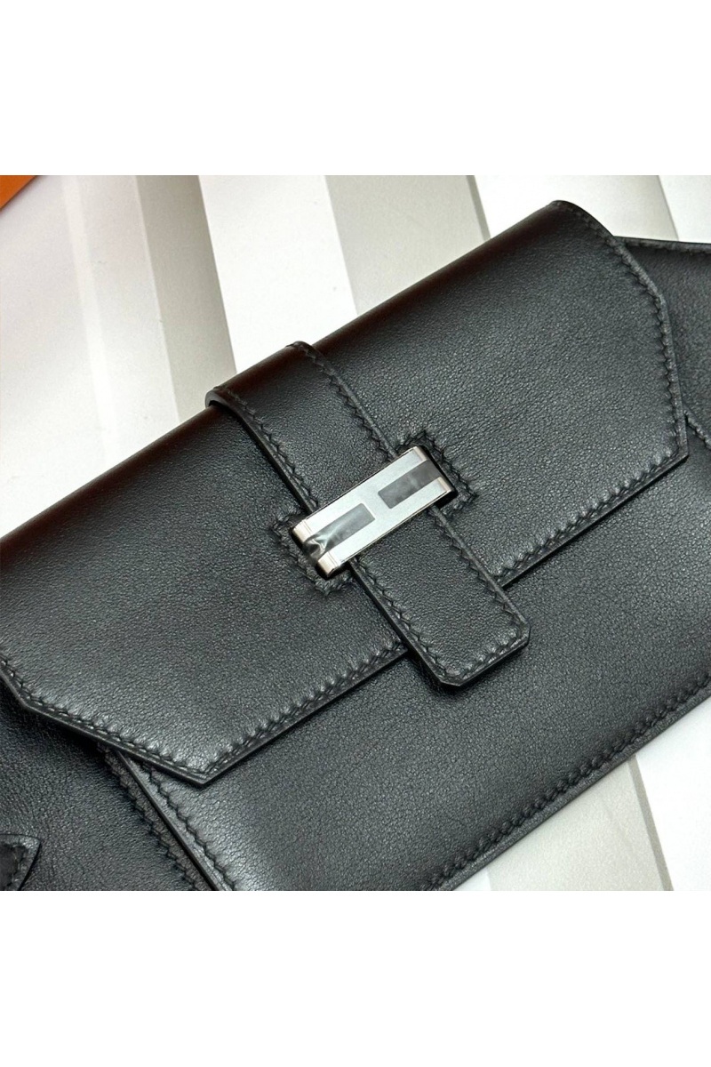 Hermes Кожаный ремень Elan Pocket 24x12 см - Black / Silver